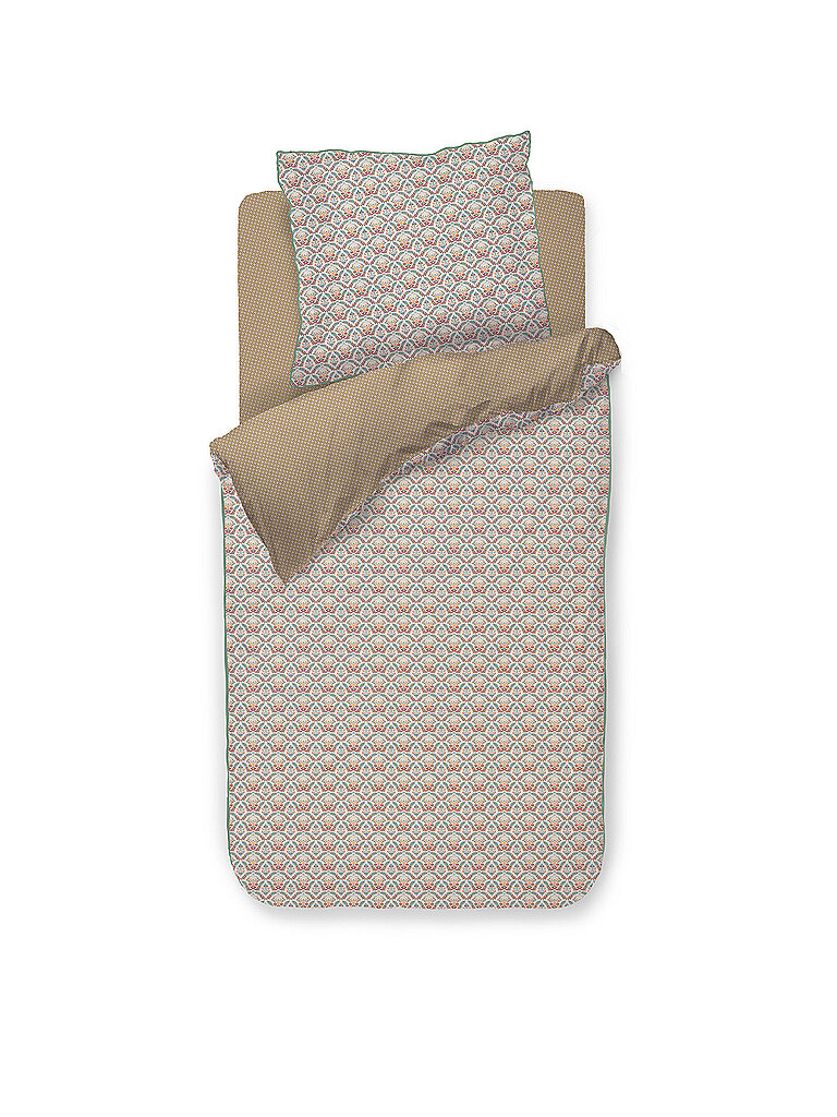 Percal Ropa de cama BAILAMOS 70x90cm/140x200cm Arena camel