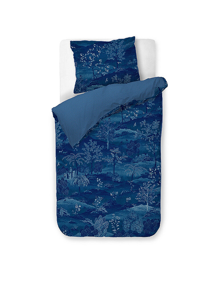 PiP Studio Ropa de cama de percal SUNDARA WOODI Azul oscuro azul oscuro