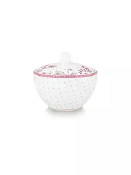 PIP STUDIO | Azucarero 300ml JOLIE DOTS Oro/Rosa | Blanco