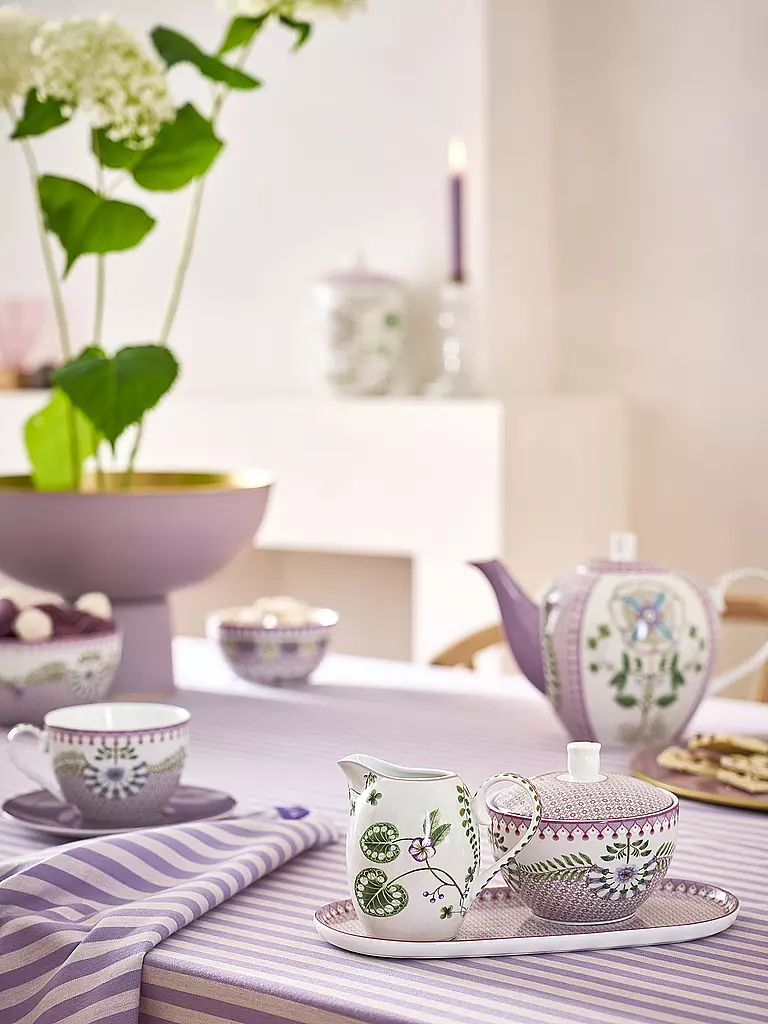 PIP STUDIO | Azucarero 300ml LILY & LOTUS Tiles Lilac | 
