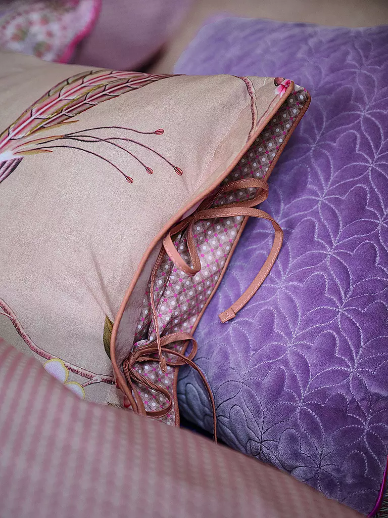 PIP STUDIO | Cojín relleno BAMBOO BLOSSOM 35x60cm Caqui | Camel