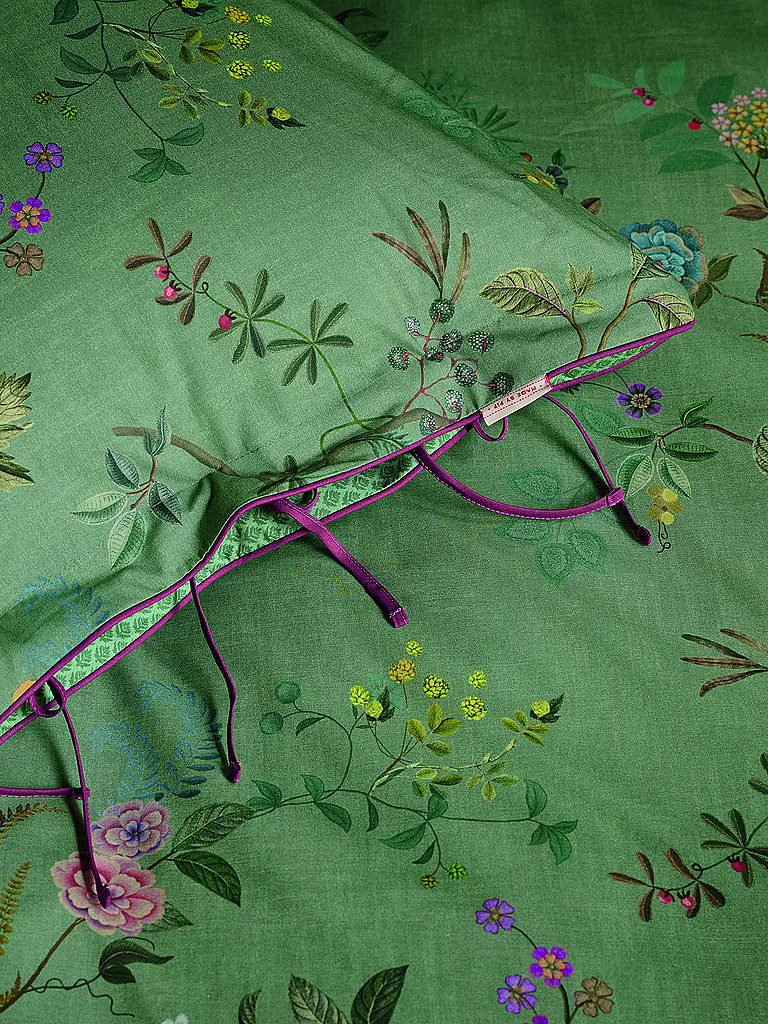 PIP STUDIO | Cojín relleno BUSTANI 35x60cm Verde | Verde oscuro
