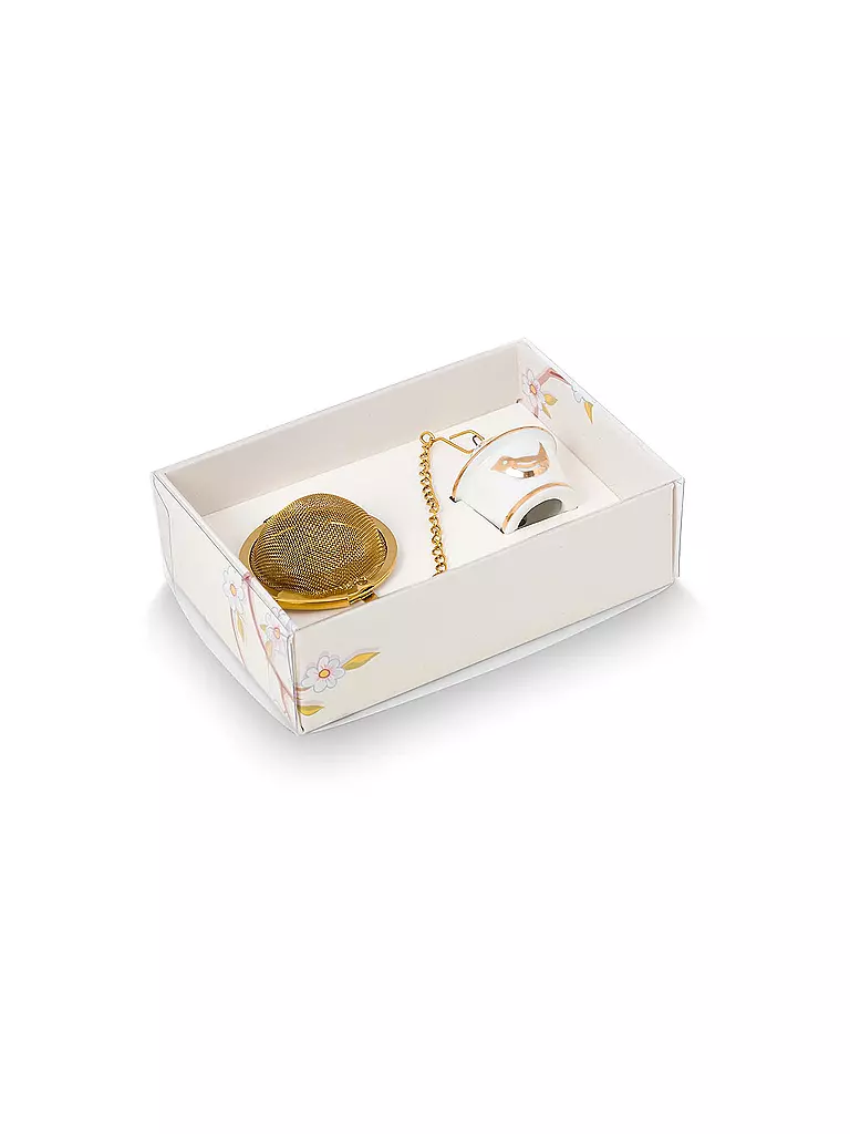 PIP STUDIO | Colador de té Infuser Birdhouse Blanco | 