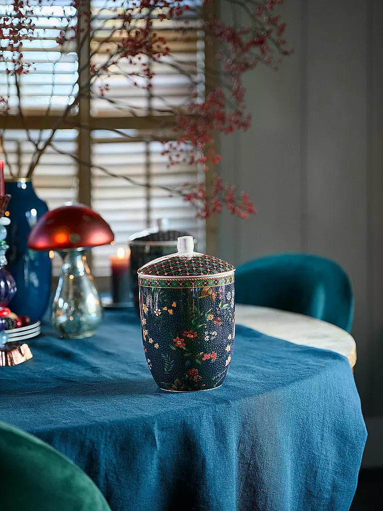 PIP STUDIO | Dose mit Deckel BERRY BLUES 1500ml Blue | Azul oscuro