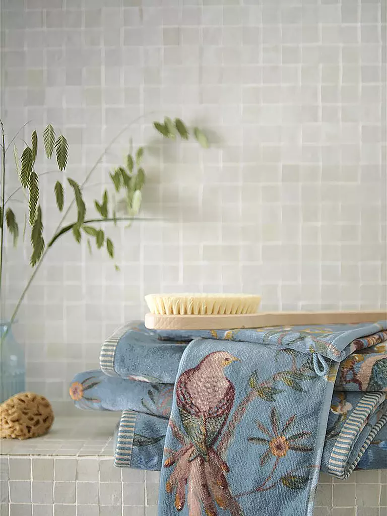 PIP STUDIO | Guante de baño 16x22cm SECRET GARDEN Blue | 