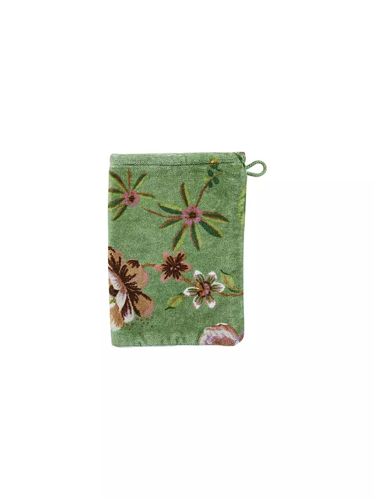 PIP STUDIO | Guante de baño 16x22cm SECRET GARDEN Verde | Verde