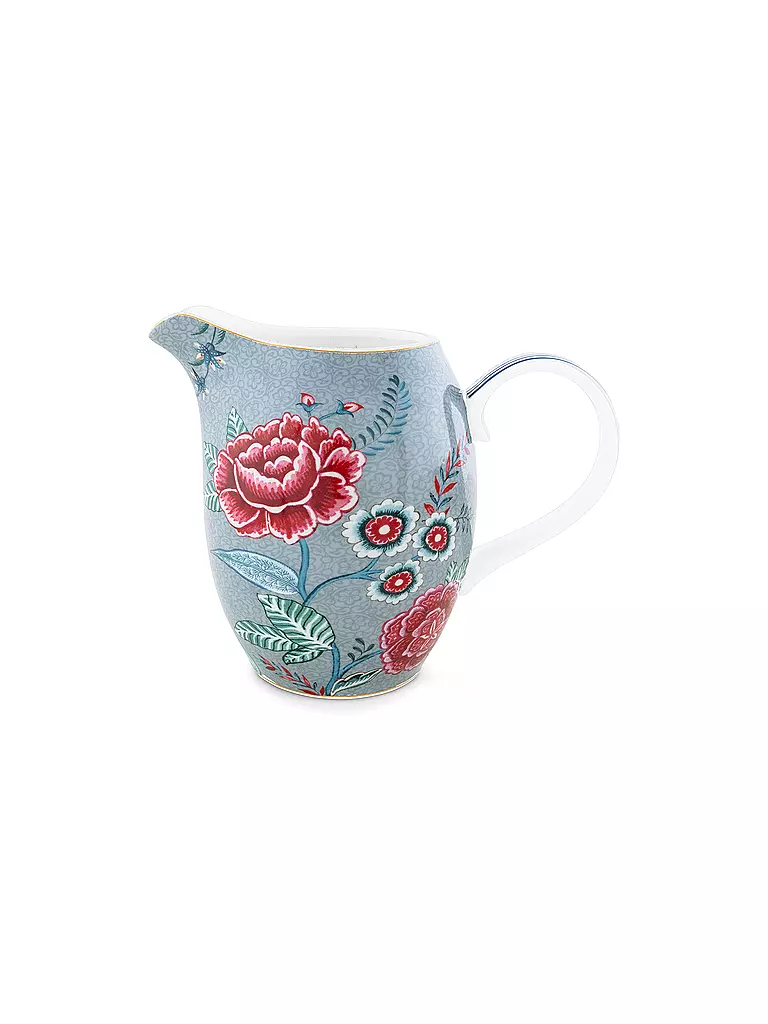PIP STUDIO | Jarra grande 950mk FLOWER FESTIVAL Azul Claro | Azul claro