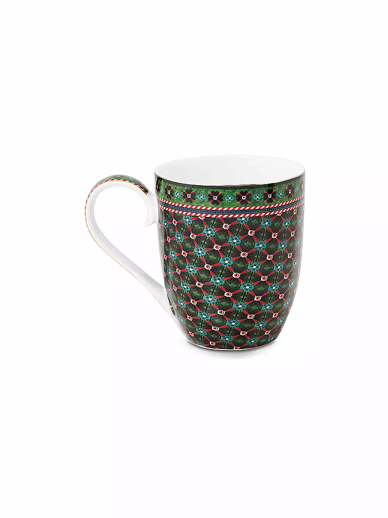 PIP STUDIO | Juego de 2 tazas con asa BERRY BLUES 450ml Large Blue | Azul oscuro