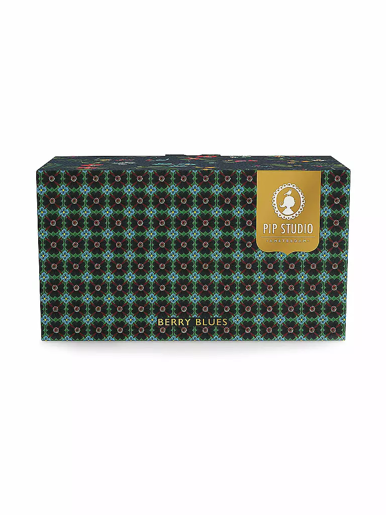 PIP STUDIO | Juego de 2 tazas con asa BERRY BLUES 450ml Large Blue | 