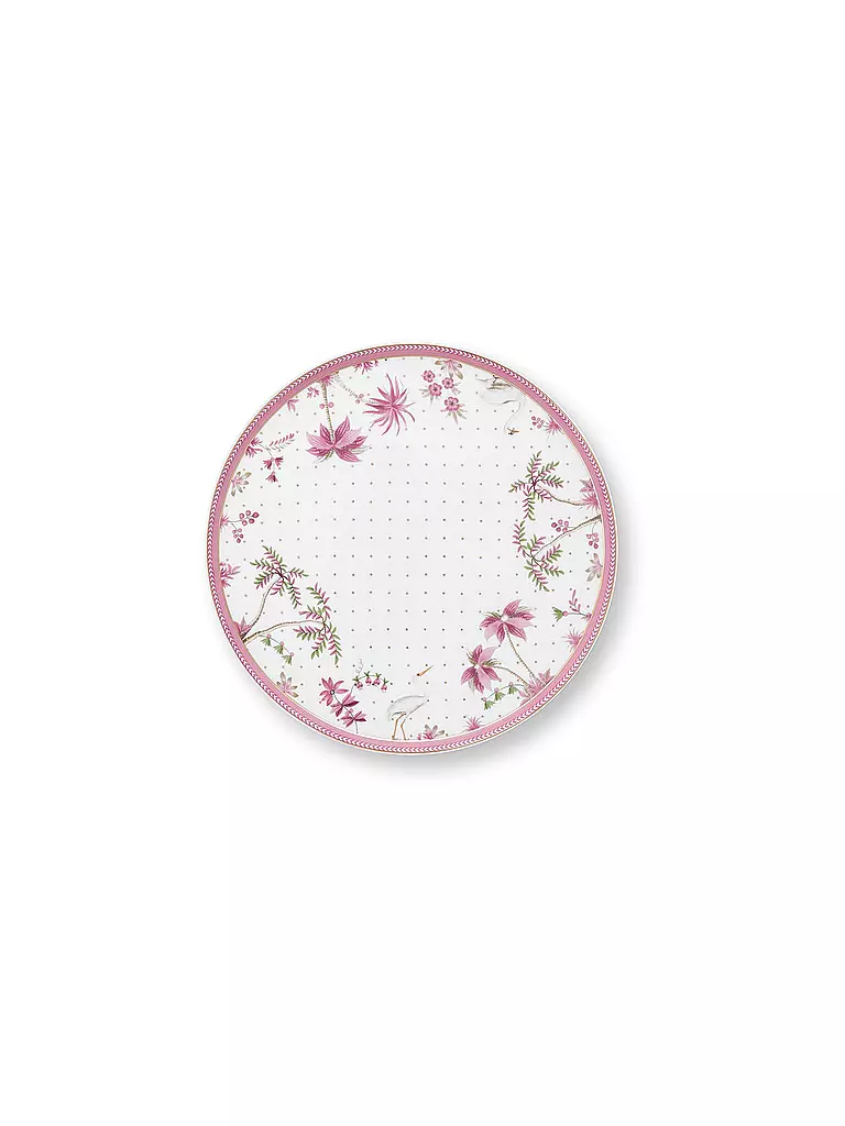 PIP STUDIO | Mini plato para tarta de 21 cm JOLIE DOTS Oro/Rosa | 