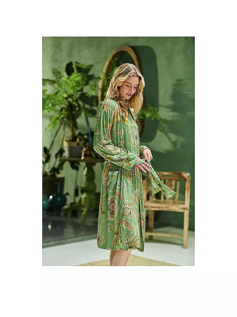 PIP STUDIO | Morgenmantel - Kimono NISHA | Verde