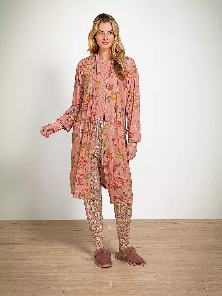 PIP STUDIO | Morgenmantel Kimono NISHA COCO FLOWER | Rosa