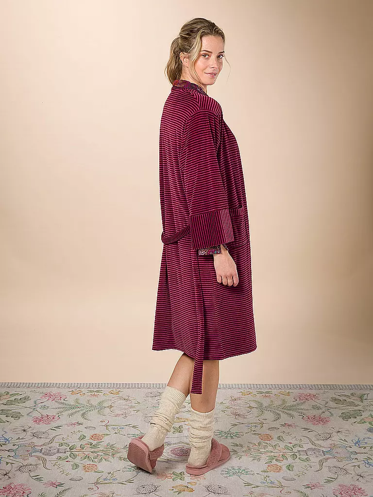 PIP STUDIO | Morgenmantel NAOMI VELVET LITTLE SUMO STRIPE | Baya