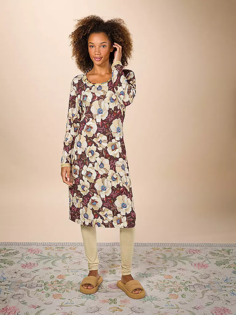 PIP STUDIO | Nachthemd - Sleepshirt DESTINY ROSITA | Marrón
