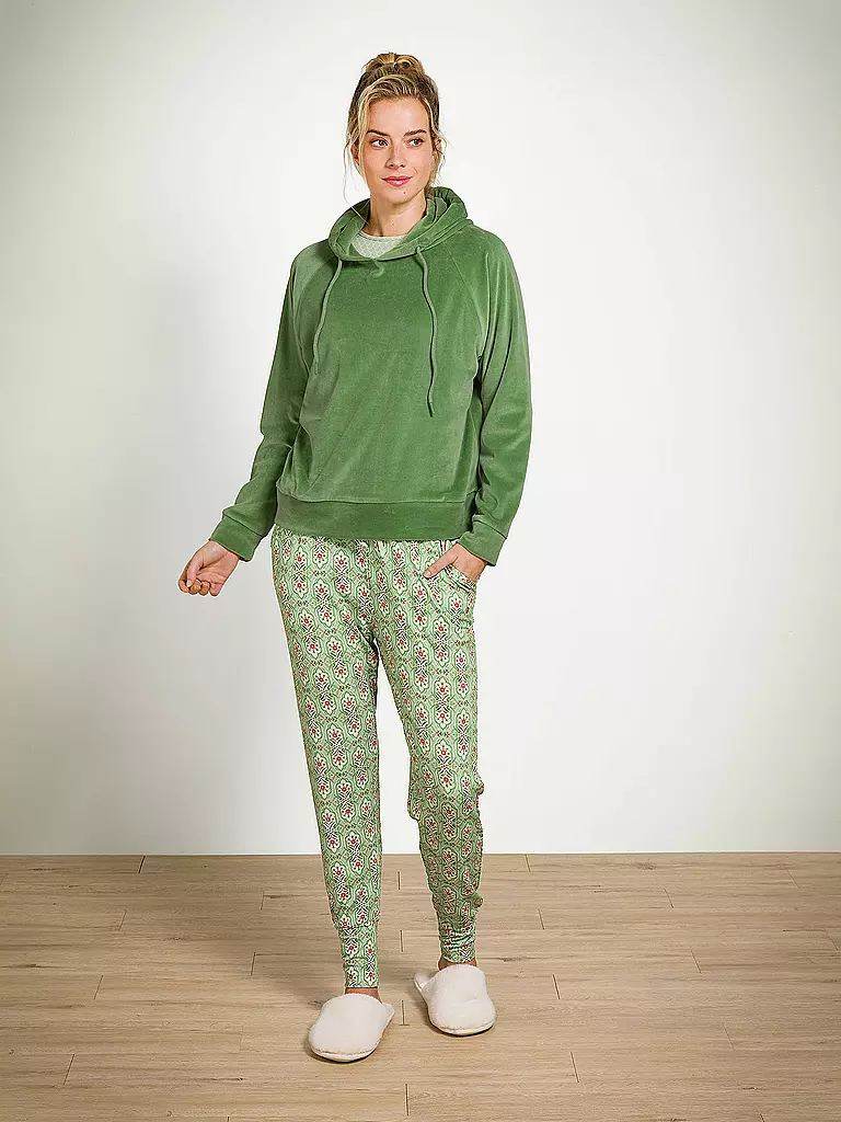 PIP STUDIO | Pantalones de pijama BOBIEN JABALINI | Verde claro