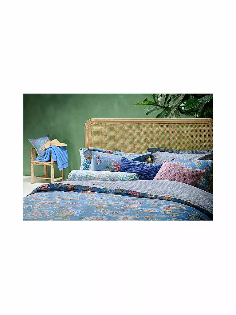 PIP STUDIO | Percal Bettwäsche MATATA 70x90cm / 140x200cm Azul | 