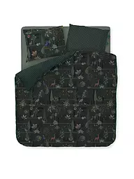 PIP STUDIO | Percal Juego de cama ALBERI 2x 70x90cm/200x200cm Verde Oscuro | Verde oscuro