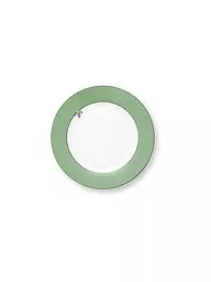 PIP STUDIO | Plato de desayuno grande LILY & LOTUS 23cm Uni Lilac | Verde claro
