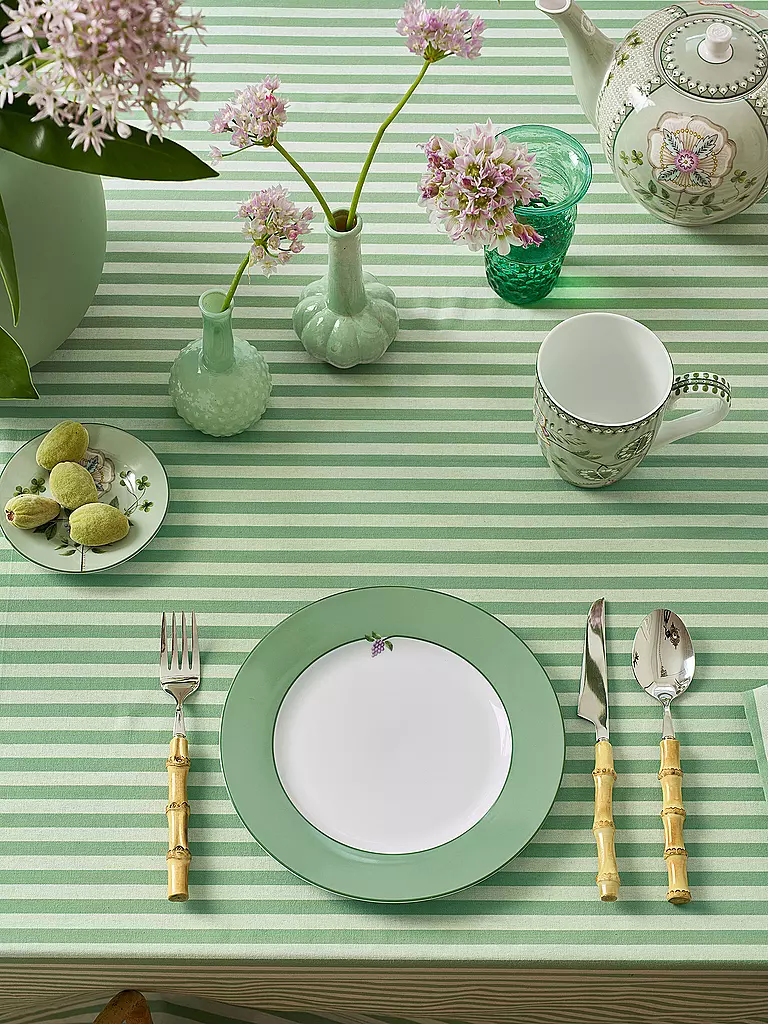 PIP STUDIO | Plato de desayuno grande LILY & LOTUS 23cm Uni Light Green | Verde claro