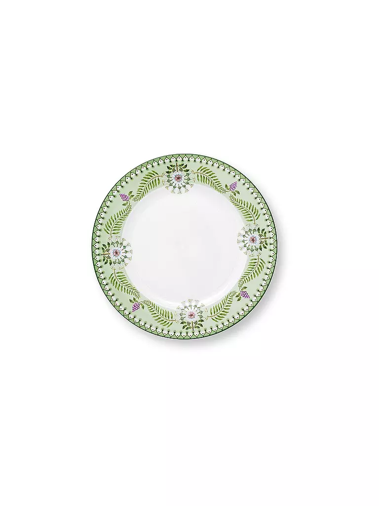 PIP STUDIO | Plato de desayuno grande LILY & LOTUS 23cm Verde claro | Verde claro