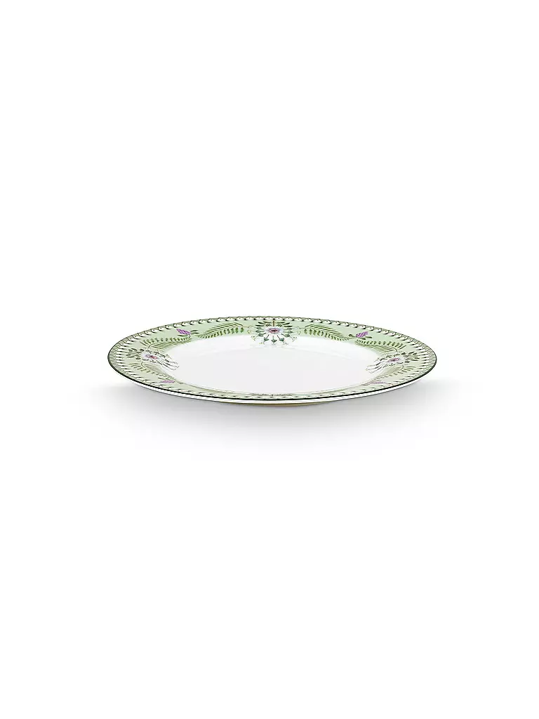PIP STUDIO | Plato de desayuno grande LILY & LOTUS 23cm Verde claro | 