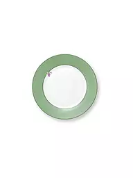 PIP STUDIO | Plato de desayuno pequeño LILY & LOTUS 21cm Uni Lilac | Verde claro