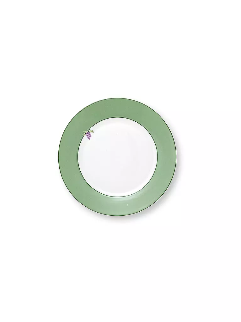 PIP STUDIO | Plato de desayuno pequeño LILY & LOTUS 21cm Uni Light Green | Verde claro
