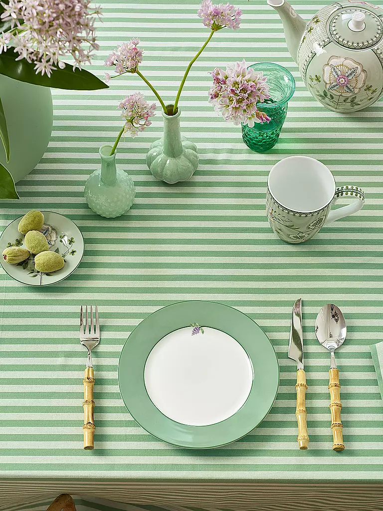 PIP STUDIO | Plato de desayuno pequeño LILY & LOTUS 21cm Uni Light Green | Verde claro