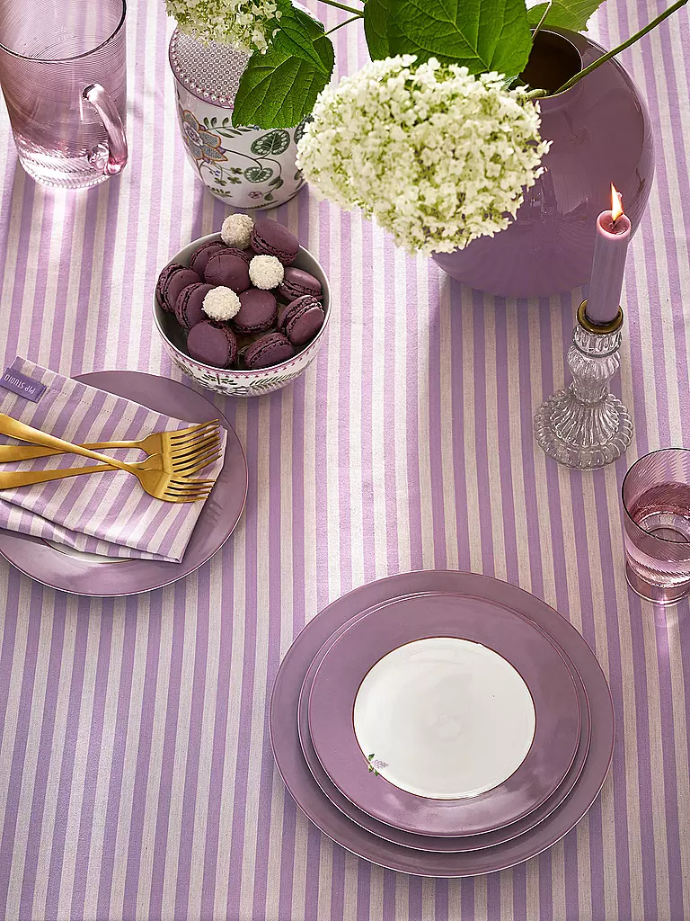 PIP STUDIO | Plato de desayuno pequeño LILY & LOTUS 21cm Uni Lilac | 
