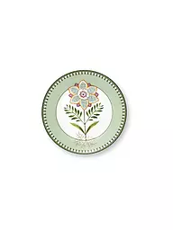 PIP STUDIO | Plato de desayuno pequeño LILY & LOTUS 21cm Off White | Verde claro