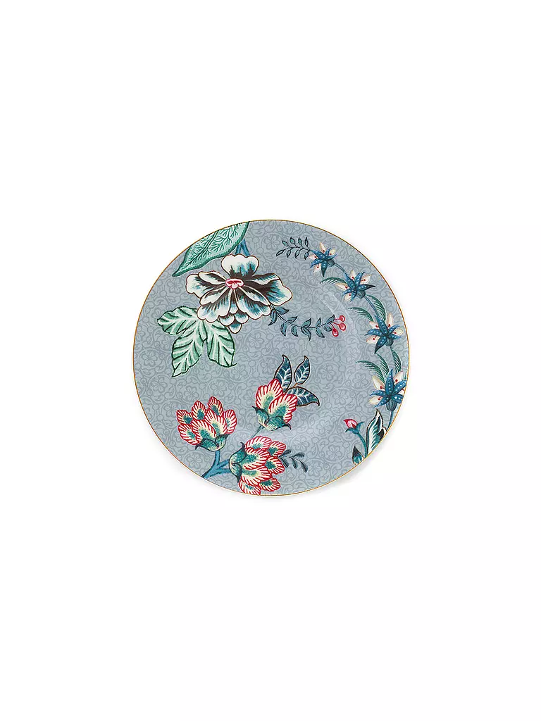 PIP STUDIO | Plato de pan 12cm FLOWER FESTIVAL Light Blue | Azul claro