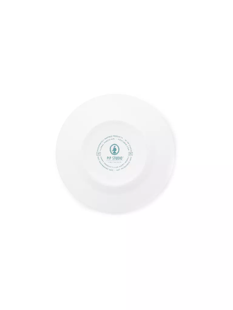 PIP STUDIO | Plato de pan 12cm FLOWER FESTIVAL Light Blue | 