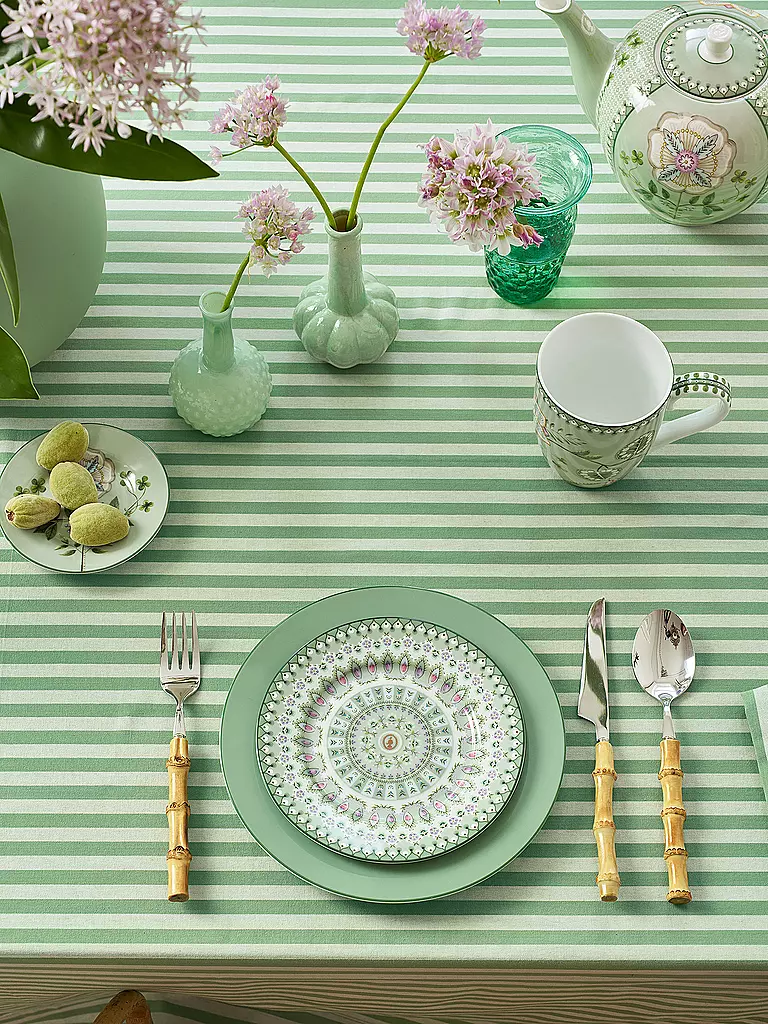 PIP STUDIO | Plato de pan LILY & LOTUS 12cm Moon Delight | Verde claro