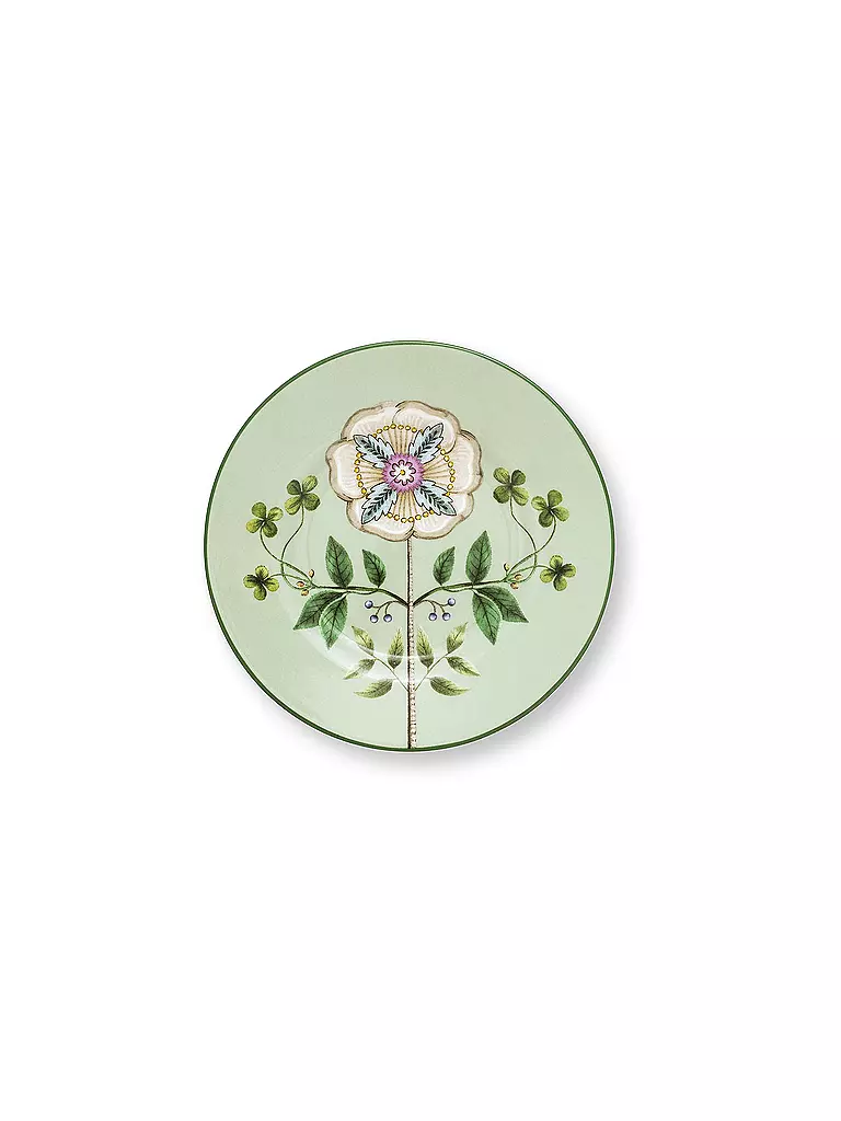 PIP STUDIO | Plato de pan LILY & LOTUS 12cm Verde Claro | Verde claro
