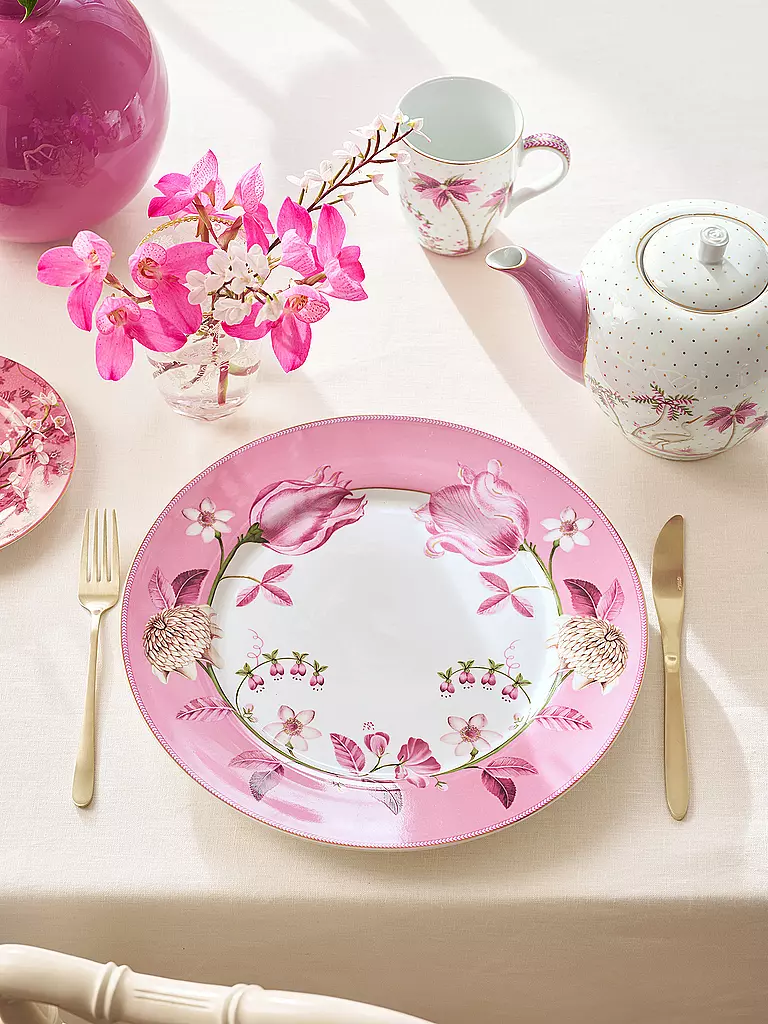 PIP STUDIO | Plato de presentación 32cm JOLIE Tulip Pink | Rosa