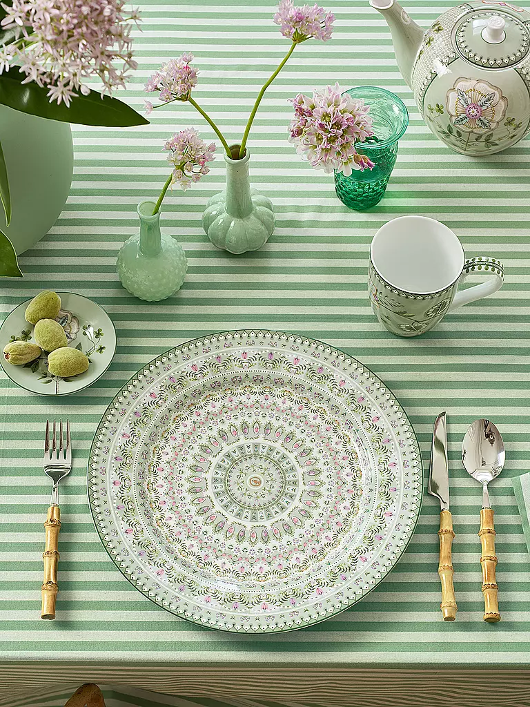 PIP STUDIO | Plato de presentación LILY & LOTUS 32cm Delight Light G | Verde claro