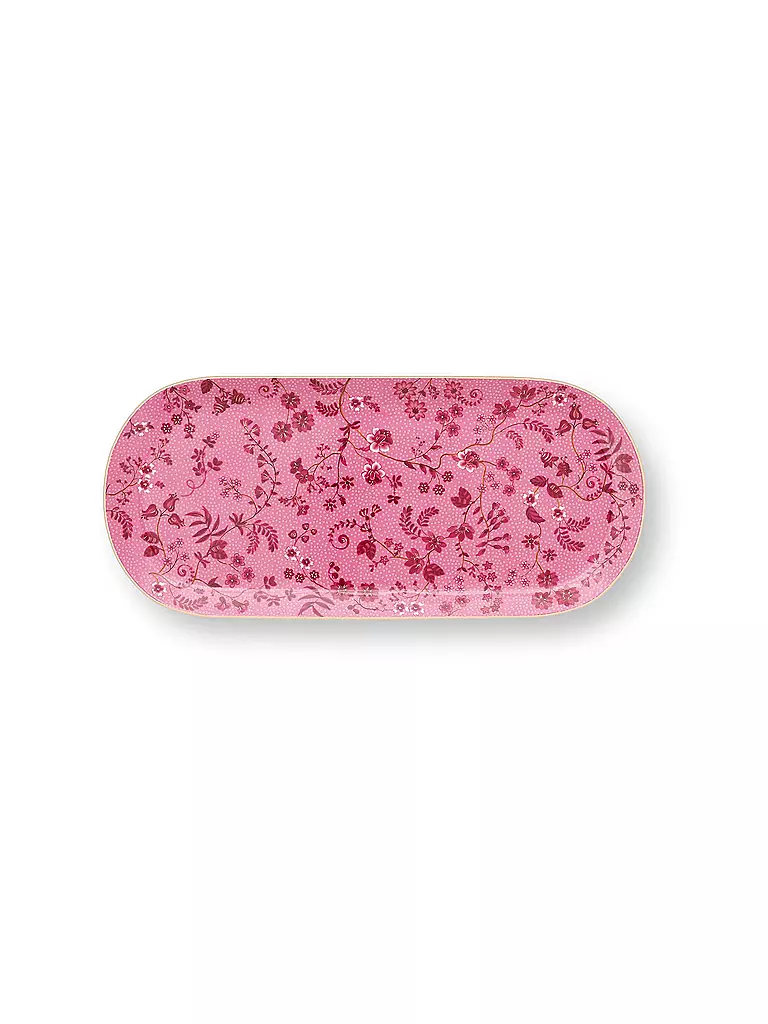 PIP STUDIO | Plato grande 33x15,5cm JOLIE Flowers Pink | Fucsia