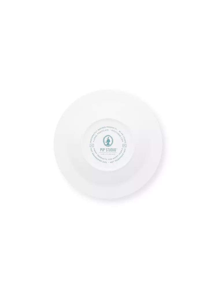 PIP STUDIO | Plato hondo 21,5 cm FLOWER FESTIVAL Light Blue | Azul claro