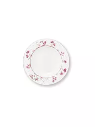 PIP STUDIO | Plato hondo 21,5cm JOLIE DOTS Oro/Rosa | Blanco