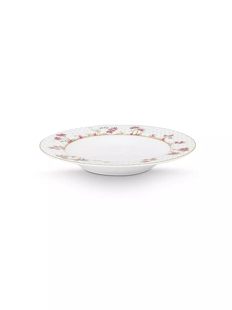 PIP STUDIO | Plato hondo 21,5cm JOLIE DOTS Oro/Rosa | 