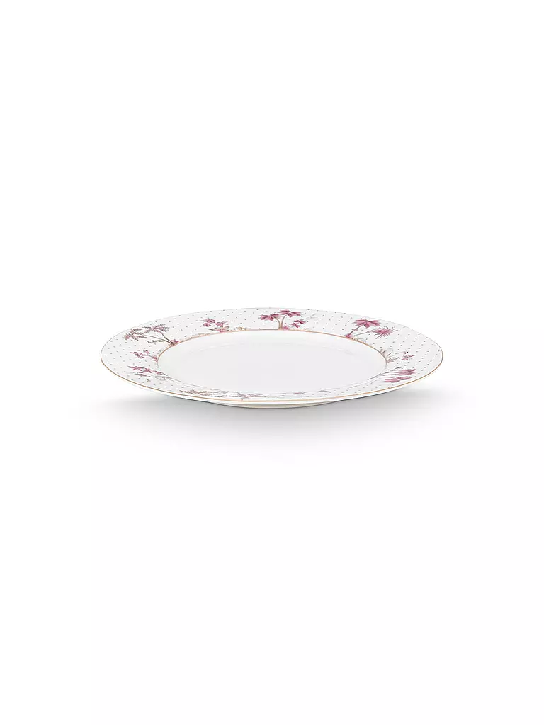 PIP STUDIO | Plato llano de 26,5 cm JOLIE DOTS Oro/Rosa | 