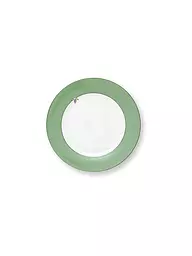 PIP STUDIO | Plato llano LILY & LOTUS 26,5cm Uni Lilac | Verde claro