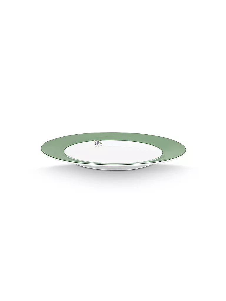 PIP STUDIO | Plato llano LILY & LOTUS 26,5cm Uni Light Green | 