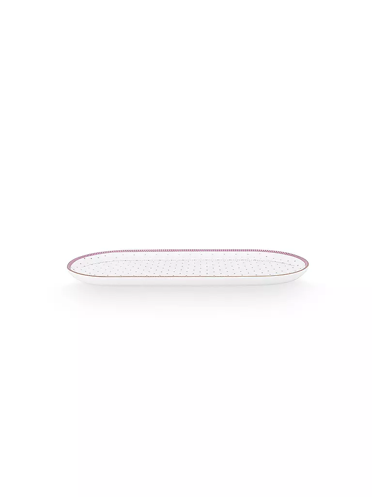 PIP STUDIO | Plato pequeño 25x12cm JOLIE DOTS Oro/Rosa | 