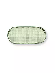 PIP STUDIO | Plato pequeño LILY & LOTUS 25x12cm Tiles Lilac | Verde claro