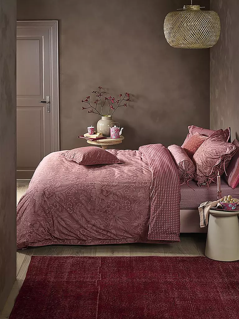 PIP STUDIO | Ropa de cama de percal 70x90cm/140x200cm CASA DEI FIORI Terra | Baya