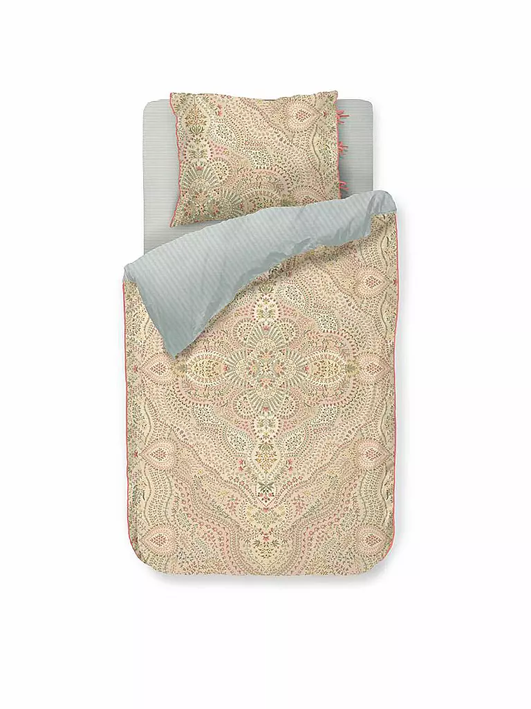 PIP STUDIO | Ropa de cama de percal ALFOMBRA 70x90cm/140x200cm Arena | Beige