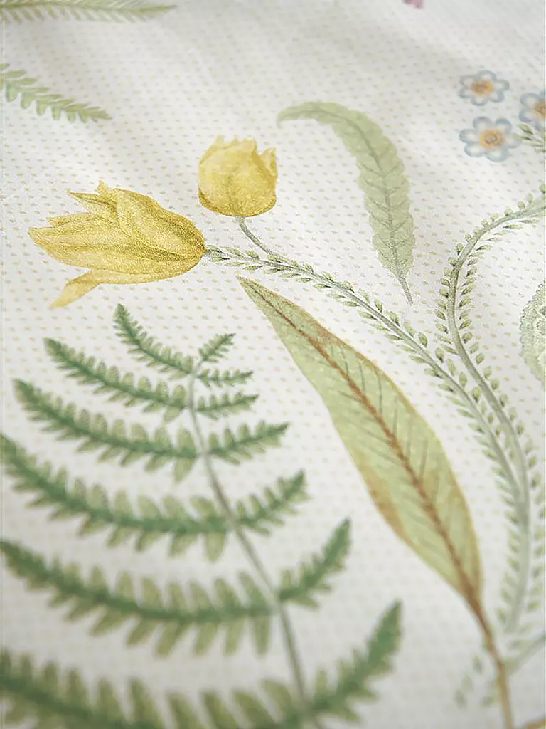 PIP STUDIO | Ropa de cama de percal BAMBOLEO 70x90cm/140x200cm Blanco hueso | Blanco