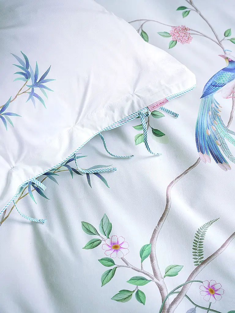 PIP STUDIO | Ropa de cama de percal BAMBOO BLOSSOM 70x90cm/140x200cm White | Blanco