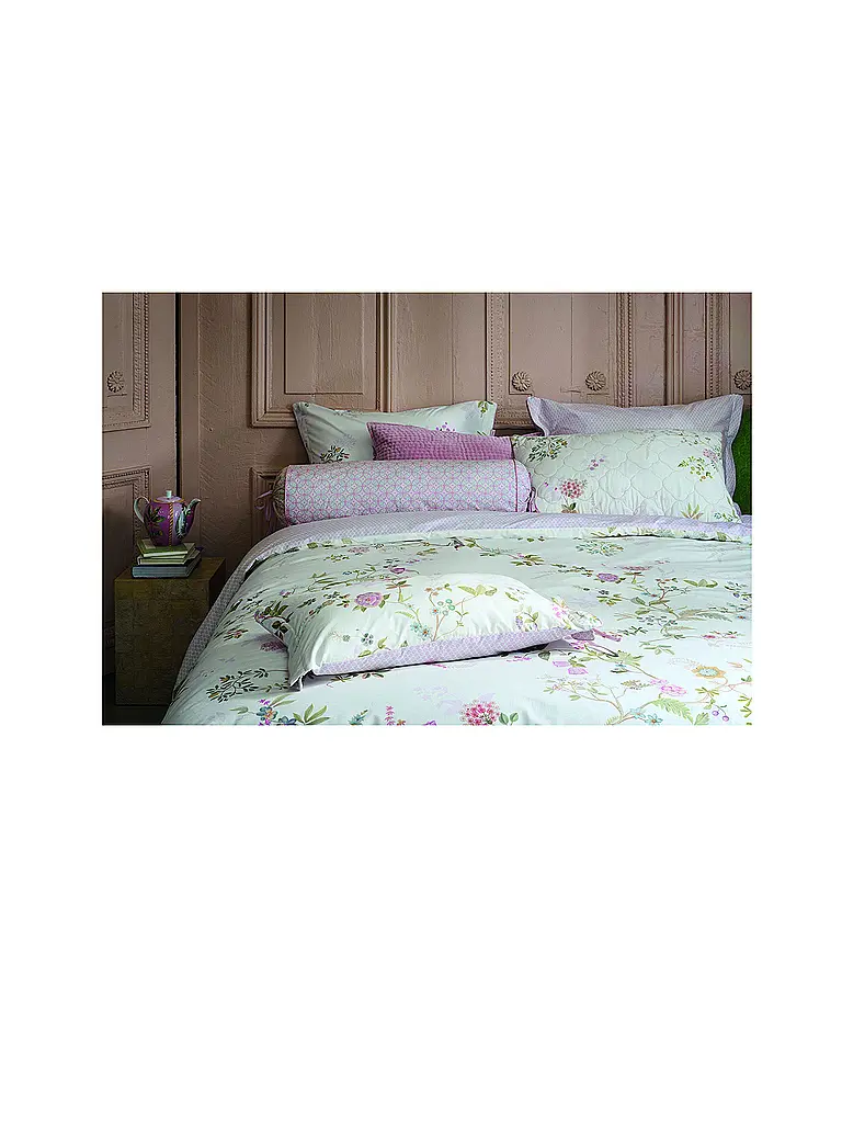 PIP STUDIO | Ropa de cama de percal BUSTANI 70x90cm/140x200cm Blanco | Blanco